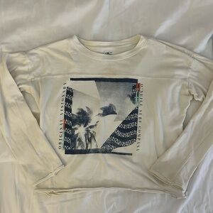 O’Neill long sleeve cropped shirt